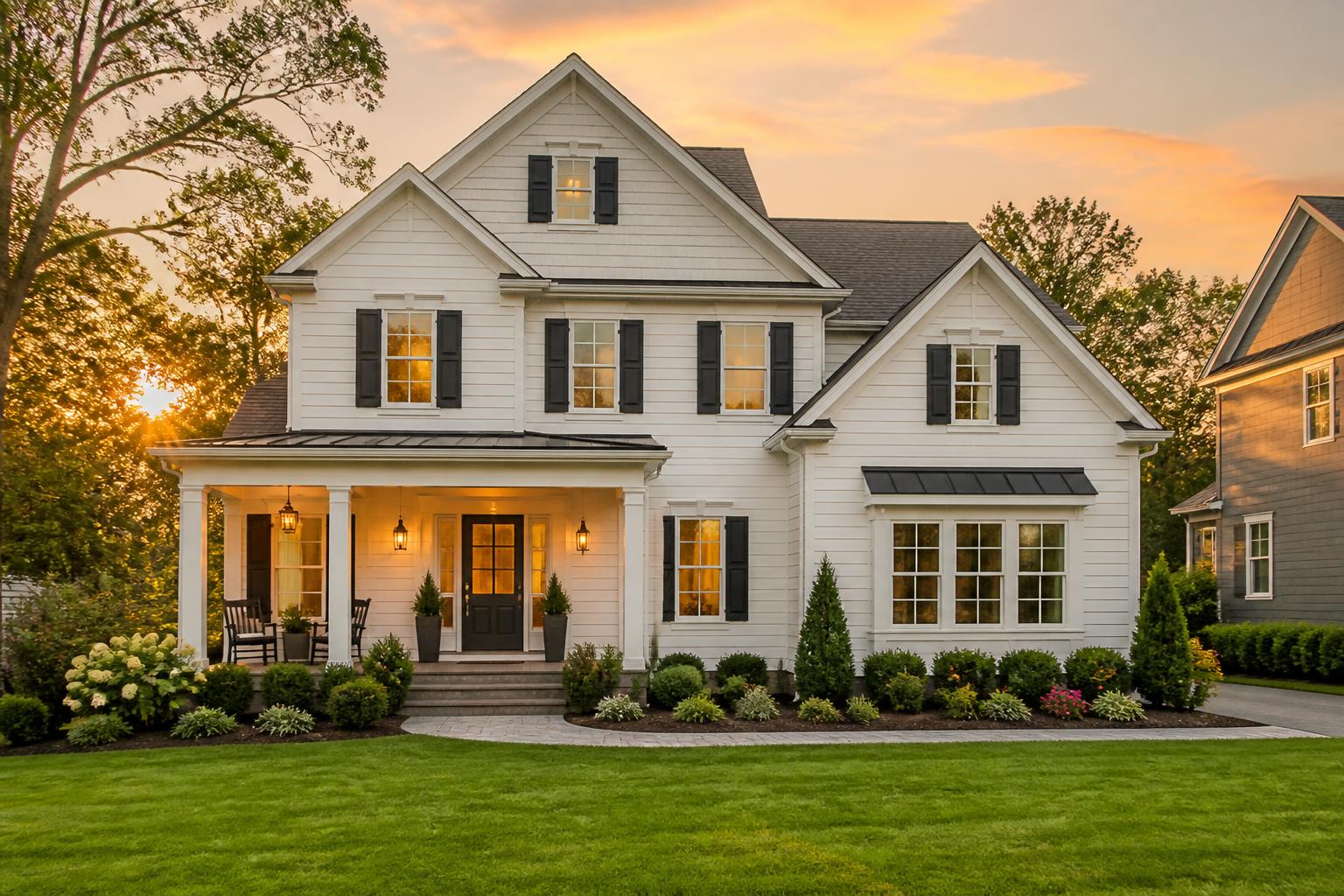 Beautiful freshly painted Atlanta home